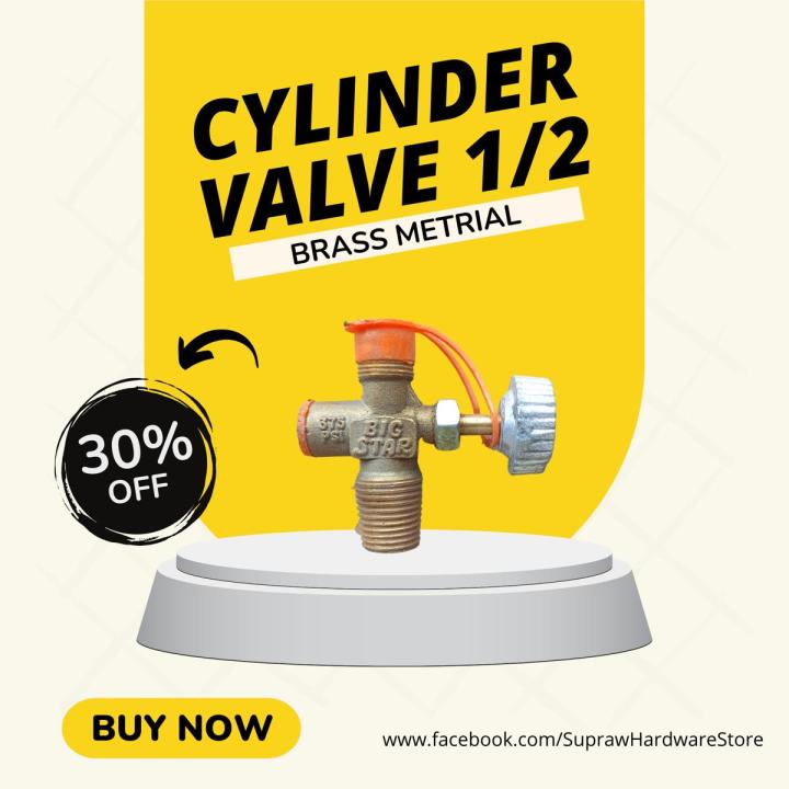 Cylinder Valve | LPG Small Cylinder Valve | Heavy-Duty Brass LPG Cylinder Valve | High-Quality 1/2 Brass Valve for Durable Performance | Reliable LPG Cylinder Valve for Home & Commercial Use