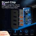 Grebest Smartphone Charger 30W US/EU Plug Support Multi-device Travel Charger. 