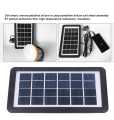 Outdoor Portable Solar Panel Power Generation System Multi-functional Power Supply Small Size Solar Panel. 