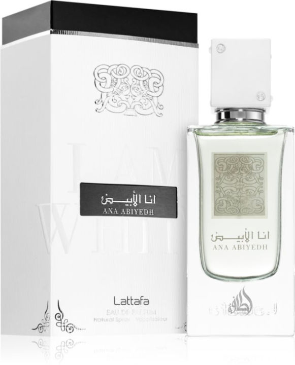 Lattafa Ana Abiyedh Perfume For Men And Women - 60ml