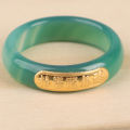 Imitation Jade For Men Women Couple Ring Classic StyleLuxury Fine Gift superman. 