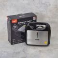 RAF Imported National 2-Slice Sandwich Maker with Non-Stick Plates – Perfect for Grilled Cheese, Steak & Breakfast Sandwiches. 