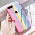 For IPhone 6 Plus / 6sPlus Silicone Soft Case Cover | Soft Liquid Silicone Protective Shockproof Case-(Pink). 