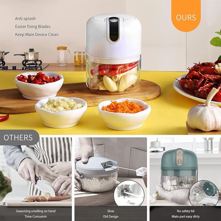 Mini%20Electric%20Food%20Chopper%20USB%20Rechargeable%20%E2%80%93%20Portable%20Hand%20Mixer%20Grinder%20for%20Onion,%20Garlic,%20Ginger,%20Meat%20&%20Vegetables%20%E2%80%93%20Wireless%20Powerful%20Blender%20300ML%20-%20Image%202