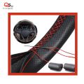 Genuine Luxury Steering Wheel Cover Wrap Sew-on DIY Kit For All Car - High Quality. 