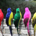 25/35cm Artificial Parrot Animal Bird Lawn Model Ornament Yard Garden Decoration. 