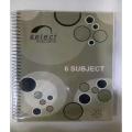 Select 6 Subject Spiral Notebook. 