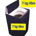 Washing Machine Cover -Top Loader Automatic / Semi Auto Single Bowl All Brands Supported Durable - Washer and Dryer Covers for Sheds, Garages, Balcony, 7KG,8KG,9KG,10KG,11KG,12KG,13KG,15KG. 