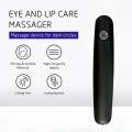 Mini Massager Battery Operated Vibration with 42℃ Heating Eye Massager Anti Aging Wrinkle Dark Circle Removal Eye Bags, Puffiness Under Eyes Facial Rejuvenation Slimming Lifting Massage Stick - Eye and lip care massager - Eye care Massager - Eye massager. 