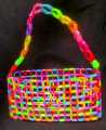 beeded hand bag. 