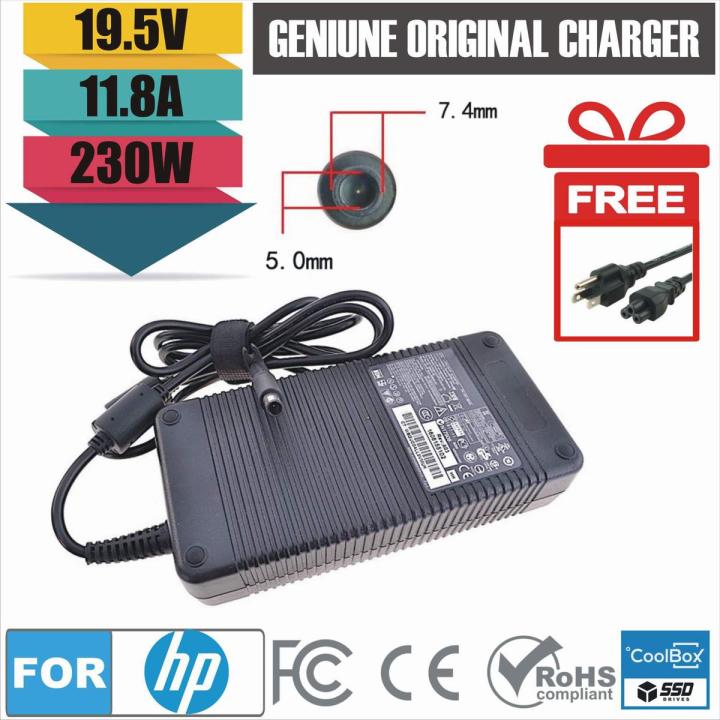 HP 230W Laptop Charger ZTHY 19.5V 11.8A 7.4X5.0mm AC Adapter Power Supply for HP Zbook 15 G1 G2 17 G2 Omen 17-an000 17-AN013na 17-w109ng EliteBook 8560P 8540w 8740w 8750w ProBook 6360B 6465B 6570B Visit the ZTHY Store