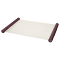 Ikea Tray Glass Dark Red. 