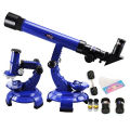 Microscope with telescope with tripod 2 in 1 Science Kit for kids. 