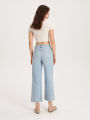 Women Light Blue High Waist Wide Leg Jeans | Factory Outlet. 