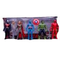Marvel Superheroes Collection 5 Pcs Set With Accessories Included - Multicolor - H10642. 