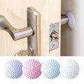 Door Stopper Wall Protector Rubber Bumpers,Self Adhesive Silicone Wall Protectors,Hemispherical Door Handle Guard Stopper Bumper for Bedroom, Kitchen, Office. 