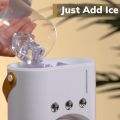 Double-Ended Spray Fan USB Rechargeable 2000mAh Household Small Air Cooler Dual Head 3 Gears Portable Handheld Misting Fan for Travel Makeup Home Office Camping Outdoor. 