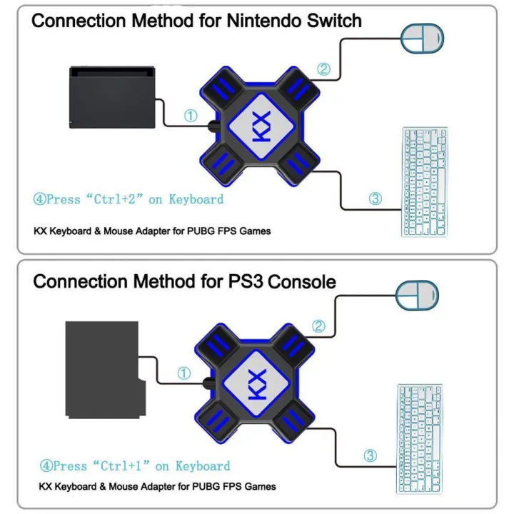 Estima%20KX%20USB%20Game%20Controller%20Converter%20Keyboard%20Mouse%20Adapter%20for%20Switch/Xbox/PS4/PS3%20-%20Image%205