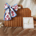 Resin Handheld Rattan Woven Basket Bridesmaid Handcrafted Durable Bamboo Woven Birthday Gift Box Portable Natural Empty Box for Home decor Storage Gift packaging Wedding favors Bridesmaid gifts. 