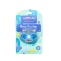 Cuddles Baby Pacifier with Protective Cap - Flat Thumb Shape - 0 To 6 Month. 