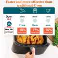 Silver Crest 10 Liter Air Fryer Instant Pot 10QT Air Fryer, 8-in-1 Functions with Even Crisp Technology that Crisps, Broils, Bakes, Roasts, Dehydrates, Reheats & Rotisseries, Includes over 100 In-App Recipes, Non-Stick Coating, Touchscreen, Cool Touch, |. 