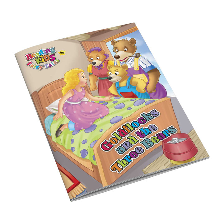 Goldilocks & the Three Bears Story Book - English Fairy Tale for Kids
