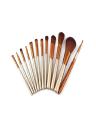 Makeup Brushes With Pack 12 Brushes For Girls. 
