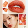 Derol 8-Color Mini Little Monster Capsule Lipstick Portable Cute Candy Lipstick Kit Nonstick Cup Velvet Matte Easy To Color for women and for girls. 