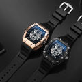 Wlisth Casual Quartz Men Watches Top Brand Luxury Stainless Steel Strap Date Time Waterproof Wristwatch Clock 6147. 