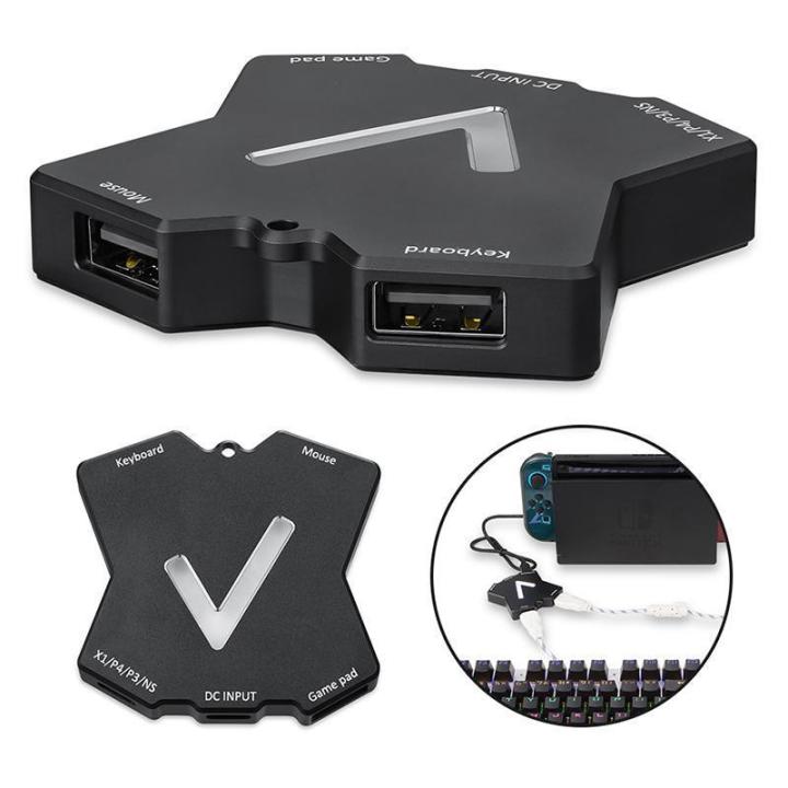 Topsky Game Keyboard And Mouse Connector,C35 Host Game Mouse Button Converter For PS4/PS3/XBOX/Switch, Eat Chicken Artifact Game Controller