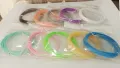 3D Pen Filament 3D Pe n wires 10 Colors Precise 1.75mm Diameter 5meter length Pack of 1 PCs. 