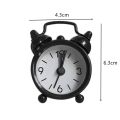 Home Decoration Electronic Cute Creative Small Digital Quartz Clock Round Mini Alarm Clock Table Clock. 