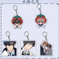 Lost in The Cloud Acrylic Keychain Women Cirrus Skylar Bai Xian Yun Yan Hena Cute Key Chain Man Korean BL Manwha Keyring Pendant. 