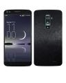 G Flex  Black Brushed Metal Texture Mobile Skin. 