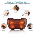 Head Neck Body Massage Pillow Heating Kneading Home Car Dual Use Body Cervical Lumbar Waist Leg Pain Relief Massager Health Care. 