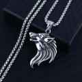 viking Wolf pendent necklace jewelry Viking Animal Necklace for men. 