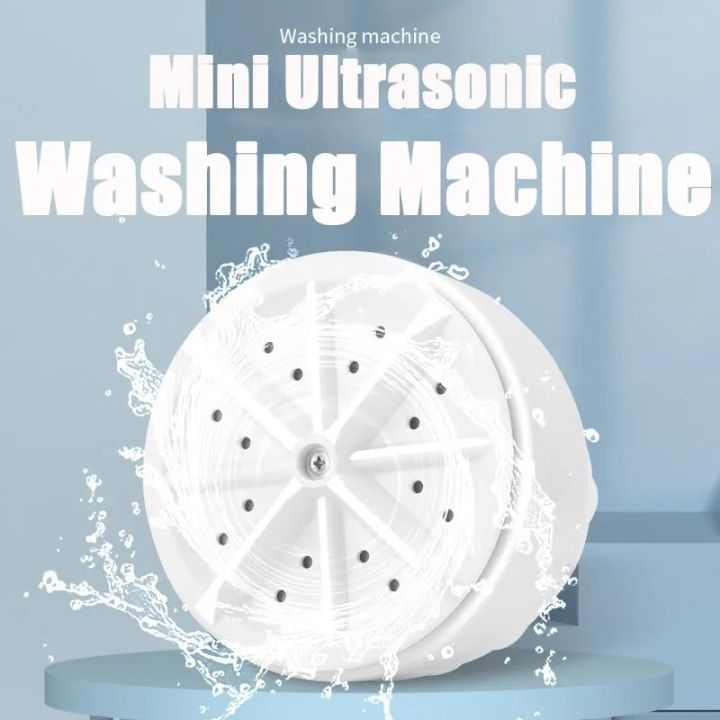 Mini Ultrasonic Washing Machine Portable Turbine