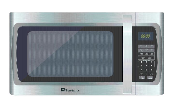 Dawlance Microwave - 62 liters heating with digital panel - DW-162 - Silver & Black