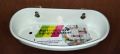 Adhesive Soap Dish Multipurpose Dish Tray White Shower Bar Soap Holder Wall Mounted Bathroom Hanging Soap Tray Holder for Tub Plastic. 