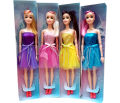 1 Piece of beautiful 11 Inch Bendable Doll with Elbow and Knees Bending in Multi Colors send as per availability. 