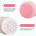All-New Eco Friendly Biodegradable Korean Facial Cleansing Brush With Silicone Massage Brushes For Deep Cleaning. 
