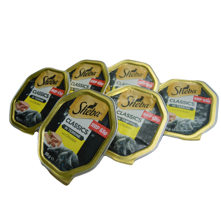 Sheba In Terrine With Chicken Pack Of 6 - (6x85gm)