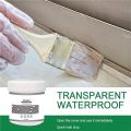 Waterproof Anti-Leakage Agent, Transparent Waterproof Adhesive, Super Strong Bonding Glue, Tile Windows Sealant Agent Waterproof Agent With Brush Anti Leaking. 
