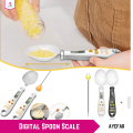 AYEFAR | Digital Weighing Spoon with LCD Display – 500g/0.1g Precision Kitchen Scale for Cooking, Baking, Coffee, Flour, Spices & Liquid Measuring. 
