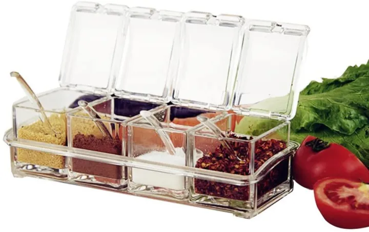 Transparent%20Salt%20Pepper%20Shakers%20Seasoning%20Jar%20-Crystal%20Clear%20Box%20Acrylic%20Spice%20Rack%20Storage%20Container%20Condiment%20Jars%20Cruet%20with%20Cover%20and%20Spoon%20Kitchen%20Utensils%20Supplies%20-4%20pcs/set%20-%20Image%204