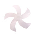 1Pc Large Wind Fan Blade for 16 Inch Household Plastic Fan Blade Five Leaves With Nut Cover For Pedestal Fan Table Fan Wall Fan. 