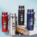 800ml / 1000ml Stainless Steel Water Bottle Large Capacity Double Wall Thermos Water Bottle Outdoor Vacuum Water Flask Thermal Insulated Cup Hot And Cold Water Bottle For School Kids and Steel Bottle for Girls. 