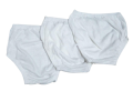 (Pack Of 6 ) White Nicker diaper Cover Panties Underwear for Kids Best Quality. 