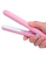 Mini Small Hair Straightener Student Mini Crystal Flat Iron Bangs Straight Hair Curler Fashion Portable Hair Styling Tools. 