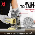 Cut Resistant Gloves Food Grade Safety Kitchen Cuts Gloves High Quality. 